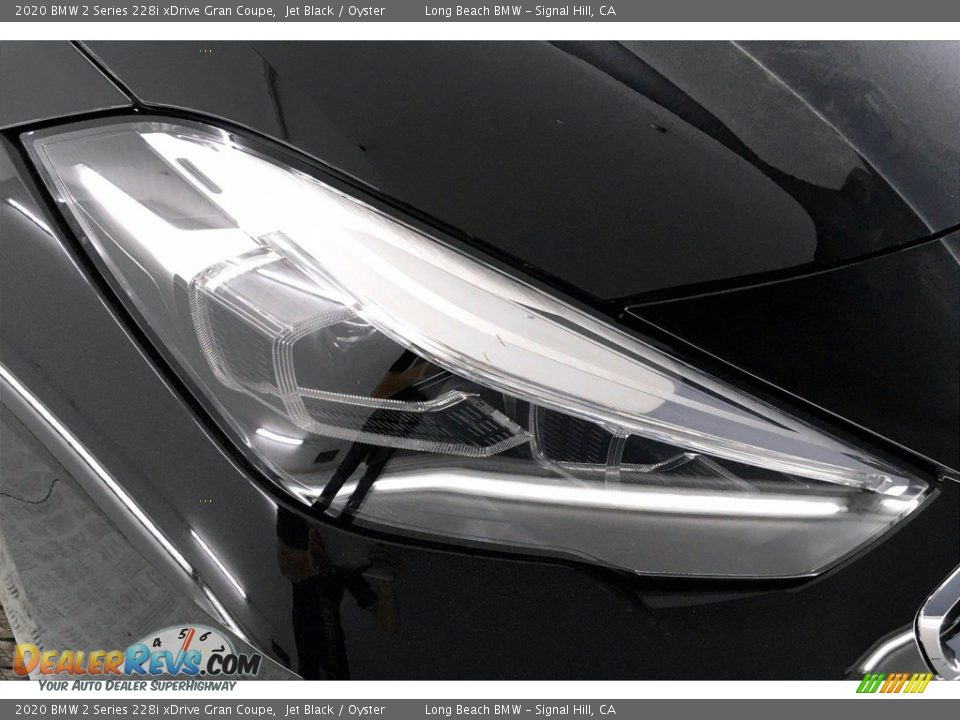 2020 BMW 2 Series 228i xDrive Gran Coupe Jet Black / Oyster Photo #14
