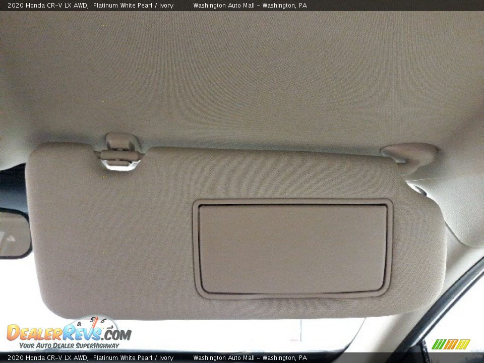 2020 Honda CR-V LX AWD Platinum White Pearl / Ivory Photo #19