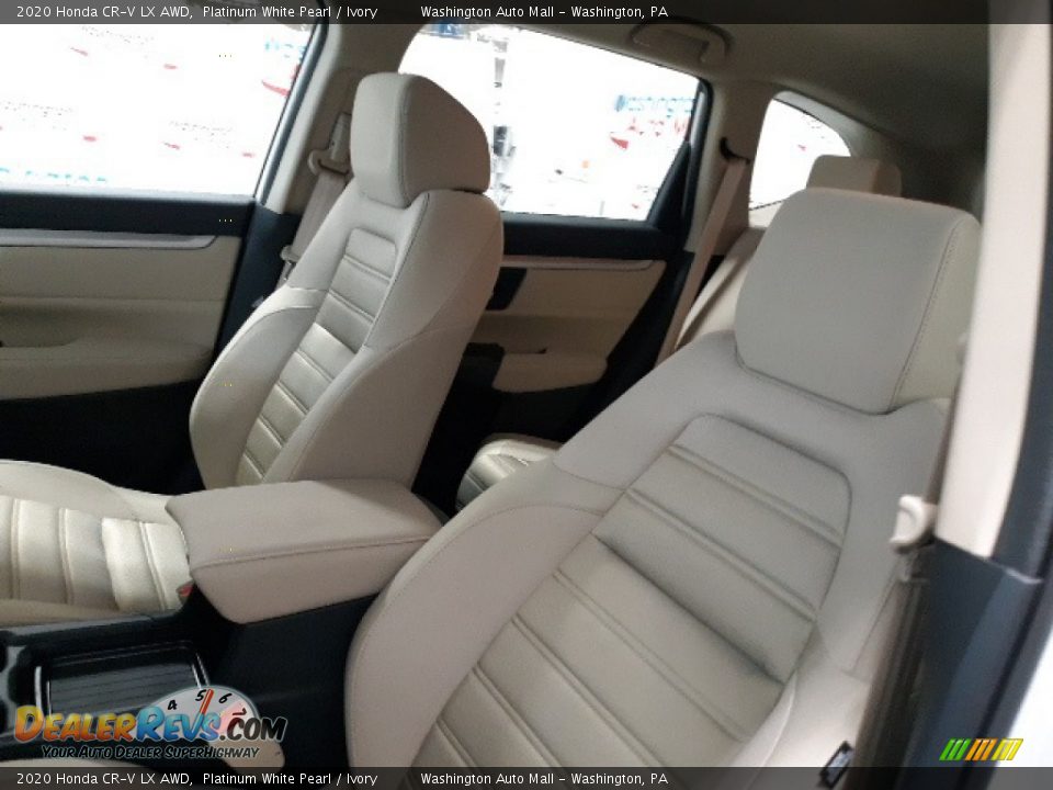 2020 Honda CR-V LX AWD Platinum White Pearl / Ivory Photo #21