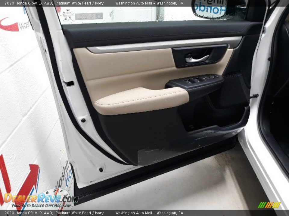 2020 Honda CR-V LX AWD Platinum White Pearl / Ivory Photo #23