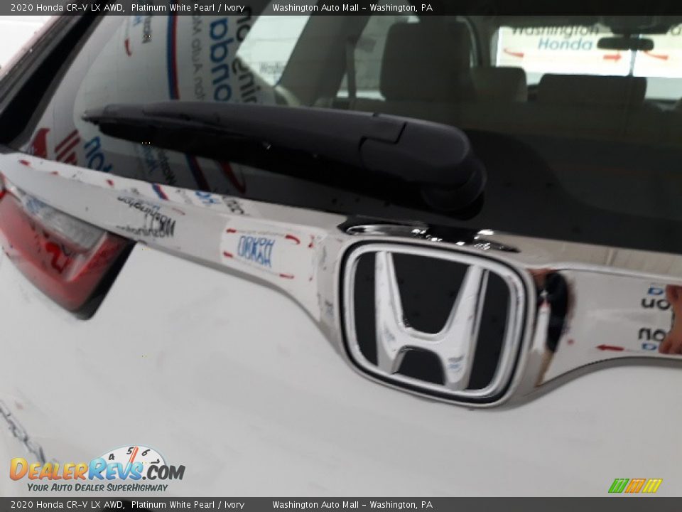 2020 Honda CR-V LX AWD Platinum White Pearl / Ivory Photo #32