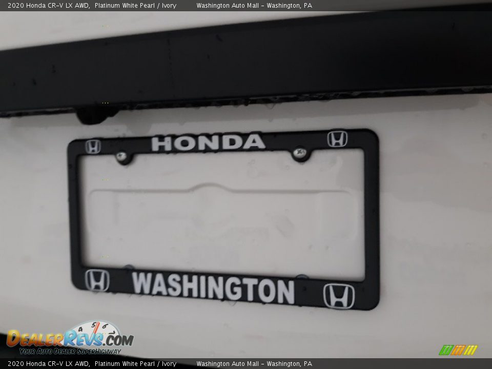 2020 Honda CR-V LX AWD Platinum White Pearl / Ivory Photo #33