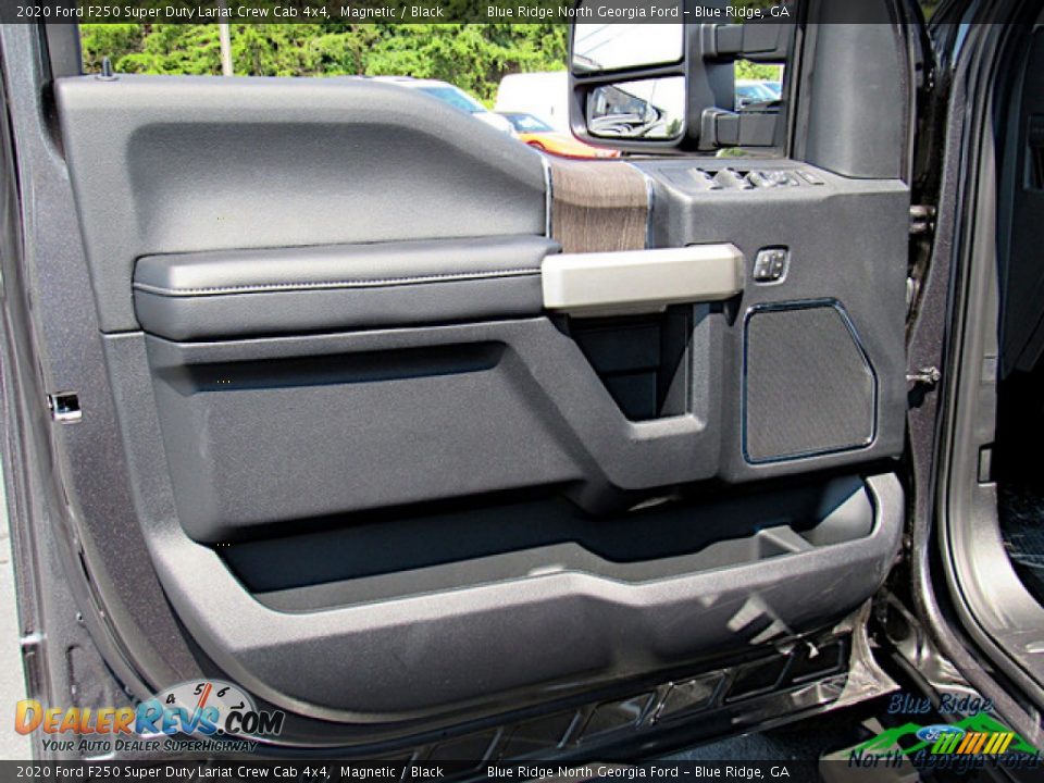 2020 Ford F250 Super Duty Lariat Crew Cab 4x4 Magnetic / Black Photo #11