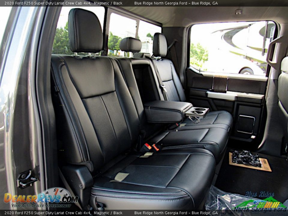 2020 Ford F250 Super Duty Lariat Crew Cab 4x4 Magnetic / Black Photo #14