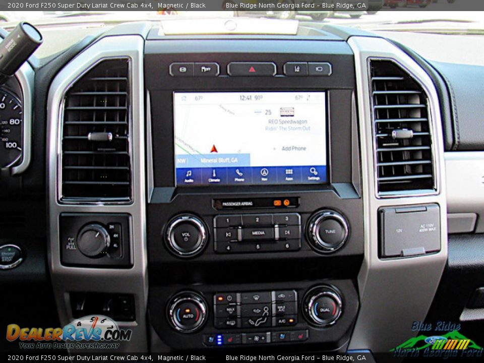2020 Ford F250 Super Duty Lariat Crew Cab 4x4 Magnetic / Black Photo #18
