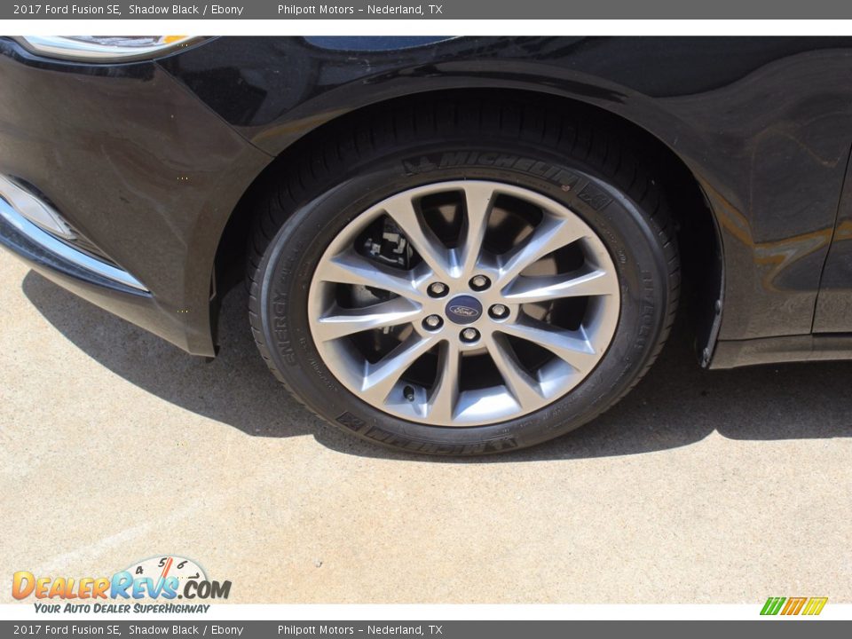 2017 Ford Fusion SE Shadow Black / Ebony Photo #5