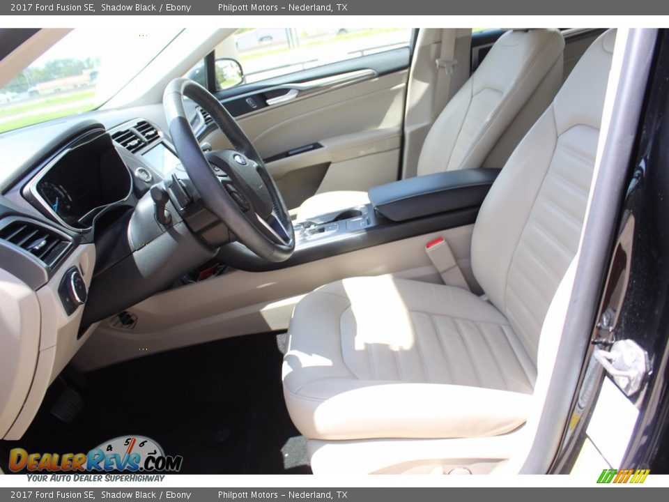 2017 Ford Fusion SE Shadow Black / Ebony Photo #9