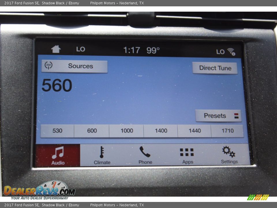 2017 Ford Fusion SE Shadow Black / Ebony Photo #14
