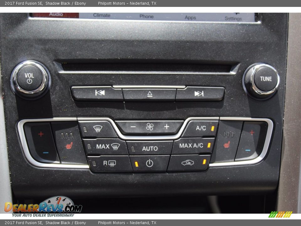 2017 Ford Fusion SE Shadow Black / Ebony Photo #15