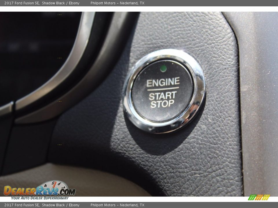 2017 Ford Fusion SE Shadow Black / Ebony Photo #16