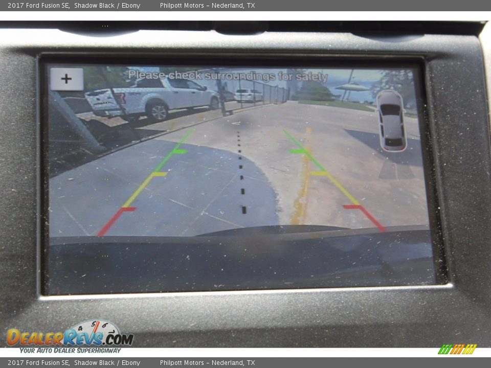 2017 Ford Fusion SE Shadow Black / Ebony Photo #17