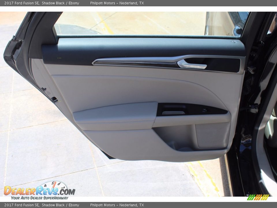 2017 Ford Fusion SE Shadow Black / Ebony Photo #18