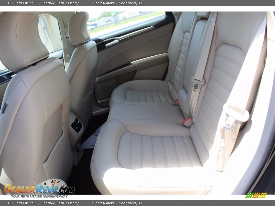 2017 Ford Fusion SE Shadow Black / Ebony Photo #19
