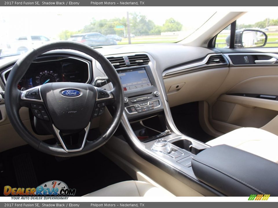 2017 Ford Fusion SE Shadow Black / Ebony Photo #20