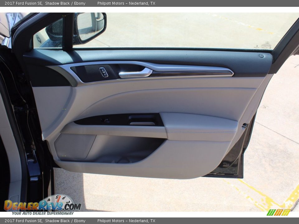 2017 Ford Fusion SE Shadow Black / Ebony Photo #25