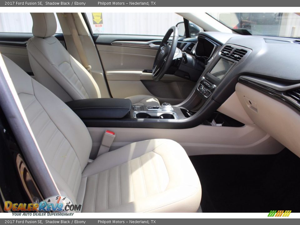 2017 Ford Fusion SE Shadow Black / Ebony Photo #26