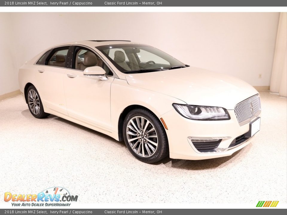 2018 Lincoln MKZ Select Ivory Pearl / Cappuccino Photo #1