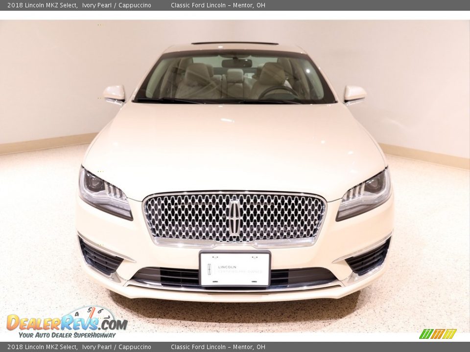 2018 Lincoln MKZ Select Ivory Pearl / Cappuccino Photo #2