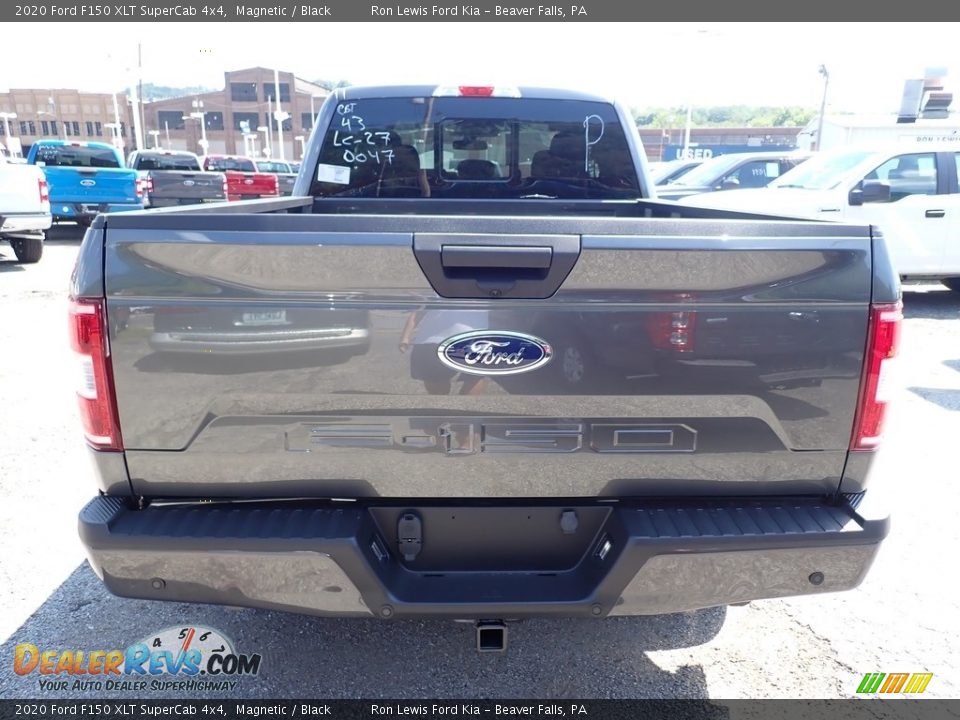 2020 Ford F150 XLT SuperCab 4x4 Magnetic / Black Photo #3