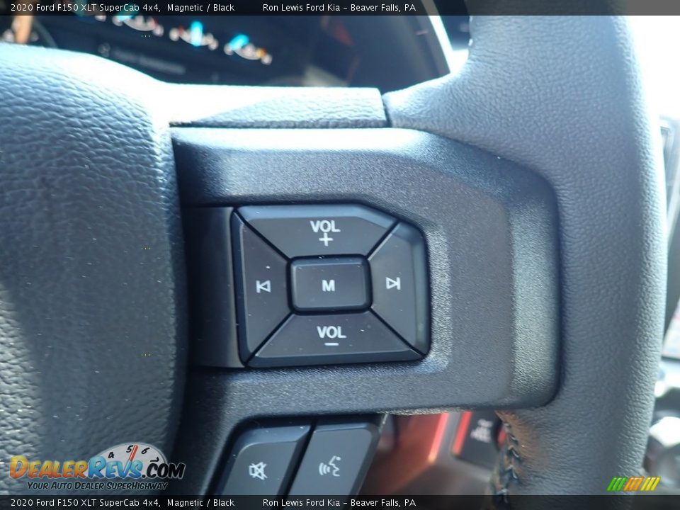 2020 Ford F150 XLT SuperCab 4x4 Magnetic / Black Photo #18