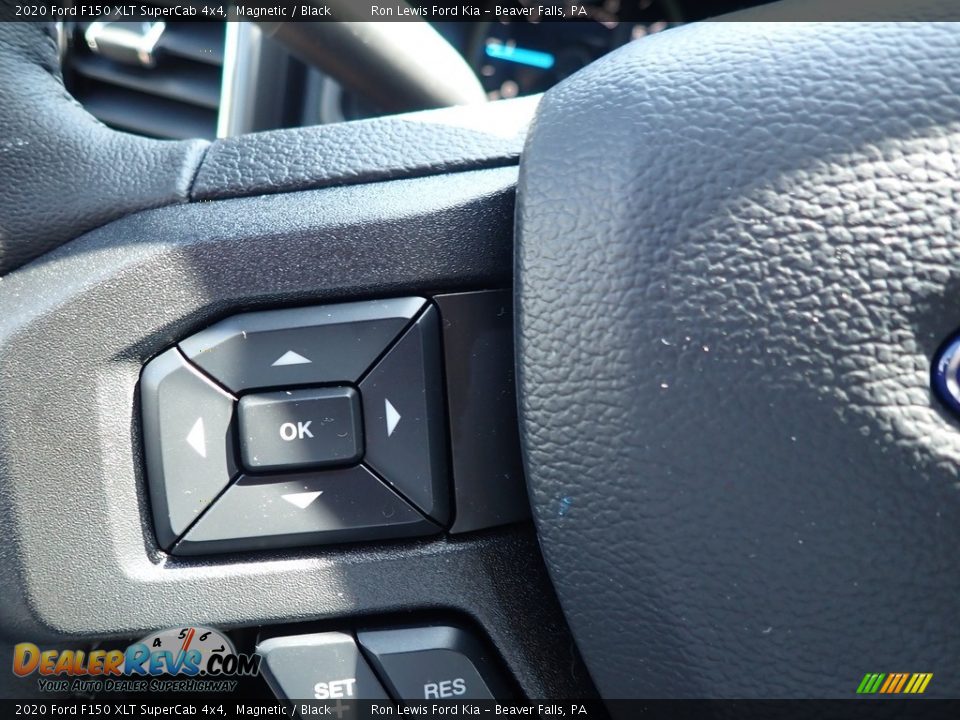 2020 Ford F150 XLT SuperCab 4x4 Magnetic / Black Photo #19