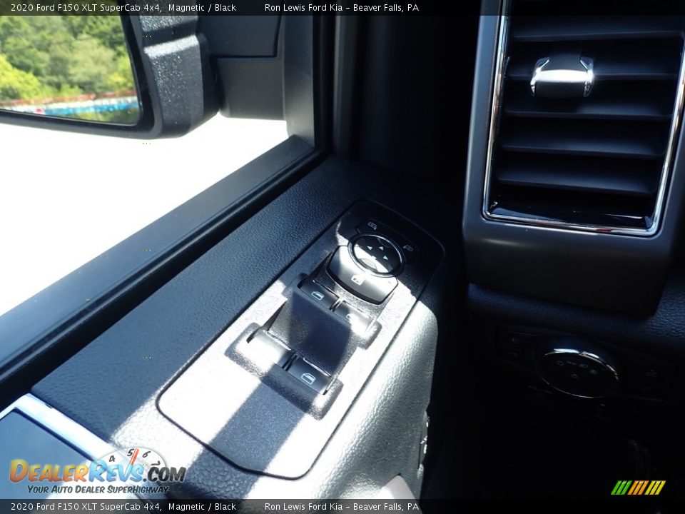 2020 Ford F150 XLT SuperCab 4x4 Magnetic / Black Photo #20