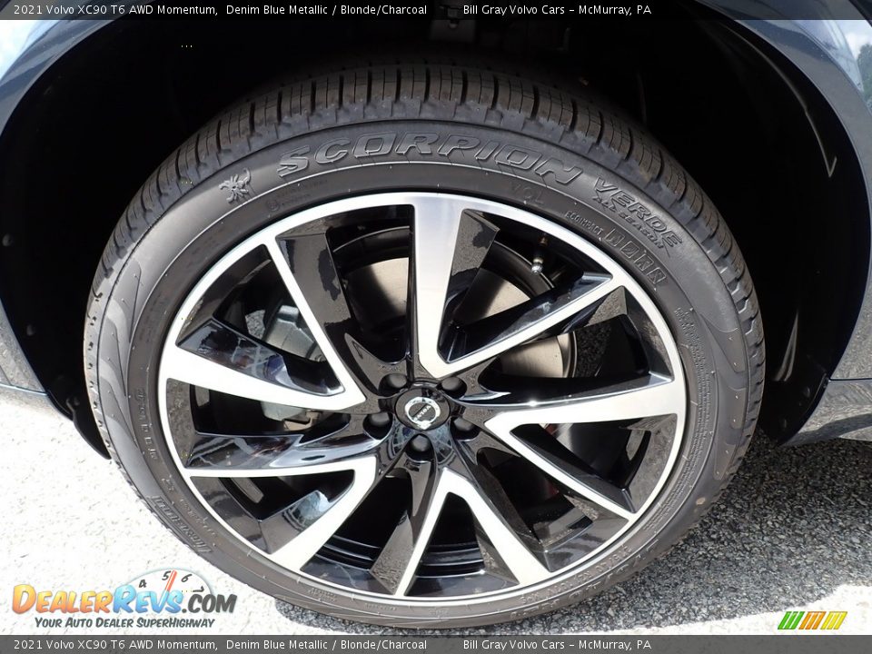 2021 Volvo XC90 T6 AWD Momentum Wheel Photo #6