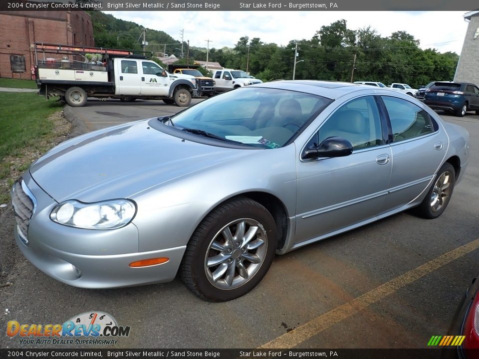 2004 Chrysler Concorde Limited Bright Silver Metallic / Sand Stone Beige Photo #1