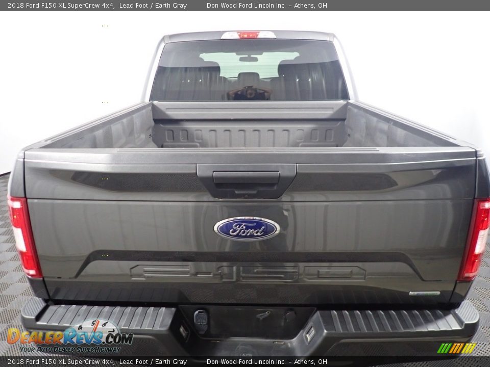2018 Ford F150 XL SuperCrew 4x4 Lead Foot / Earth Gray Photo #9
