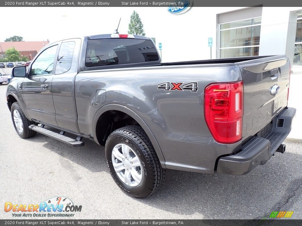 2020 Ford Ranger XLT SuperCab 4x4 Magnetic / Ebony Photo #3