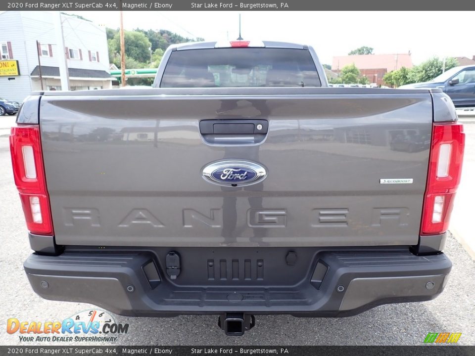 2020 Ford Ranger XLT SuperCab 4x4 Magnetic / Ebony Photo #4