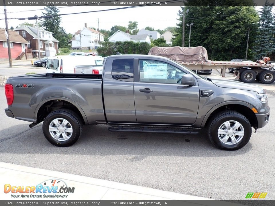 2020 Ford Ranger XLT SuperCab 4x4 Magnetic / Ebony Photo #7