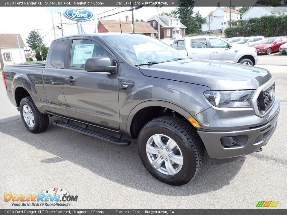 2020 Ford Ranger XLT SuperCab 4x4 Magnetic / Ebony Photo #8