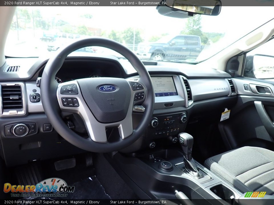 2020 Ford Ranger XLT SuperCab 4x4 Magnetic / Ebony Photo #12