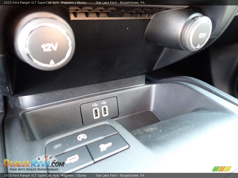 2020 Ford Ranger XLT SuperCab 4x4 Magnetic / Ebony Photo #17