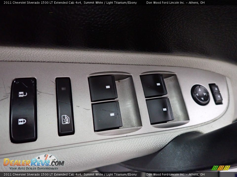 2011 Chevrolet Silverado 1500 LT Extended Cab 4x4 Summit White / Light Titanium/Ebony Photo #8