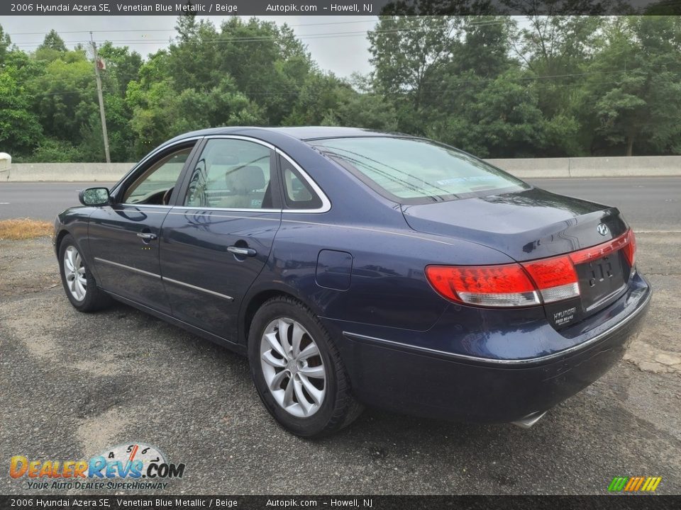 2006 Hyundai Azera SE Venetian Blue Metallic / Beige Photo #5