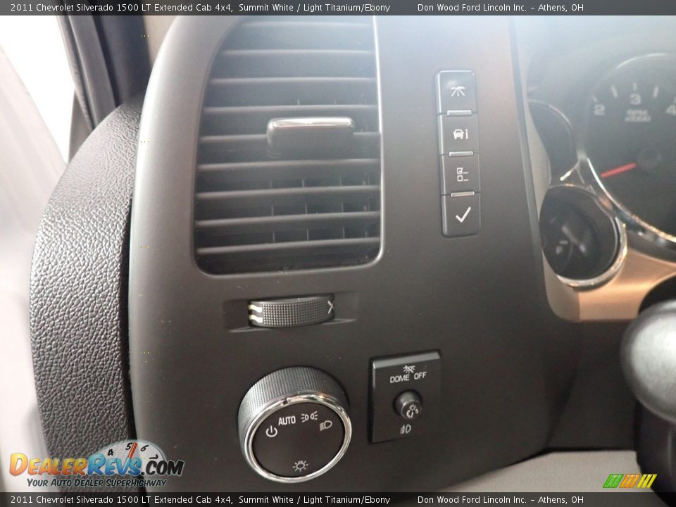 2011 Chevrolet Silverado 1500 LT Extended Cab 4x4 Summit White / Light Titanium/Ebony Photo #9