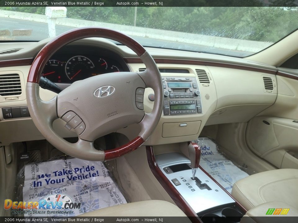 2006 Hyundai Azera SE Venetian Blue Metallic / Beige Photo #9