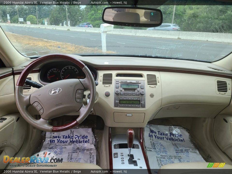 2006 Hyundai Azera SE Venetian Blue Metallic / Beige Photo #10