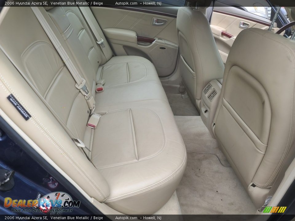 2006 Hyundai Azera SE Venetian Blue Metallic / Beige Photo #14