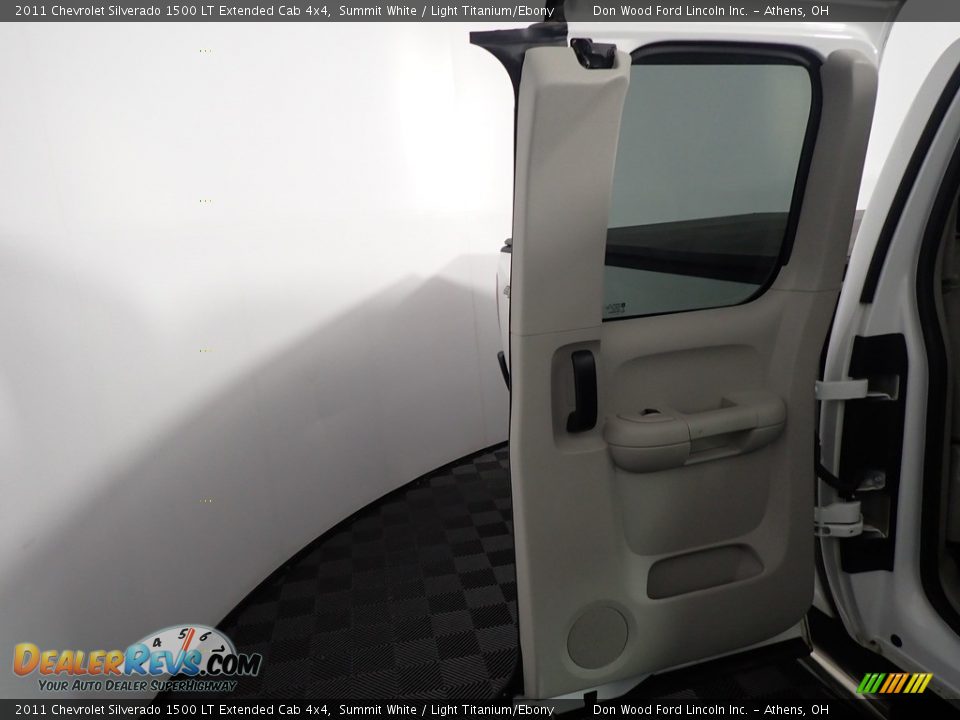 2011 Chevrolet Silverado 1500 LT Extended Cab 4x4 Summit White / Light Titanium/Ebony Photo #20