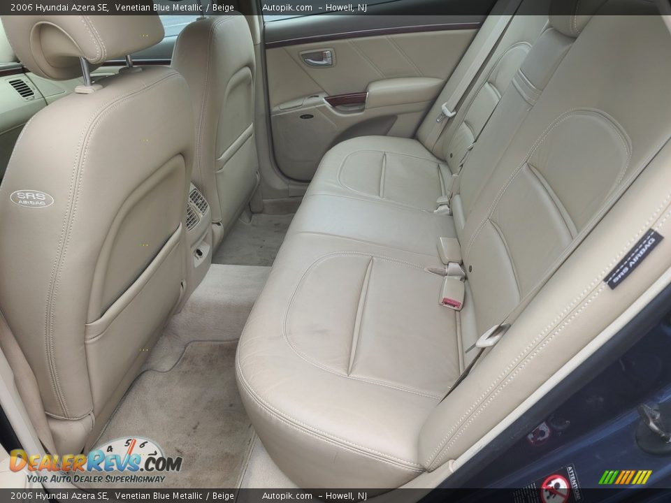 2006 Hyundai Azera SE Venetian Blue Metallic / Beige Photo #15