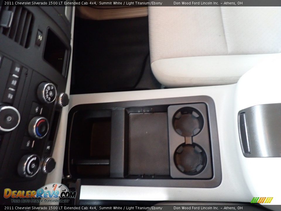 2011 Chevrolet Silverado 1500 LT Extended Cab 4x4 Summit White / Light Titanium/Ebony Photo #24