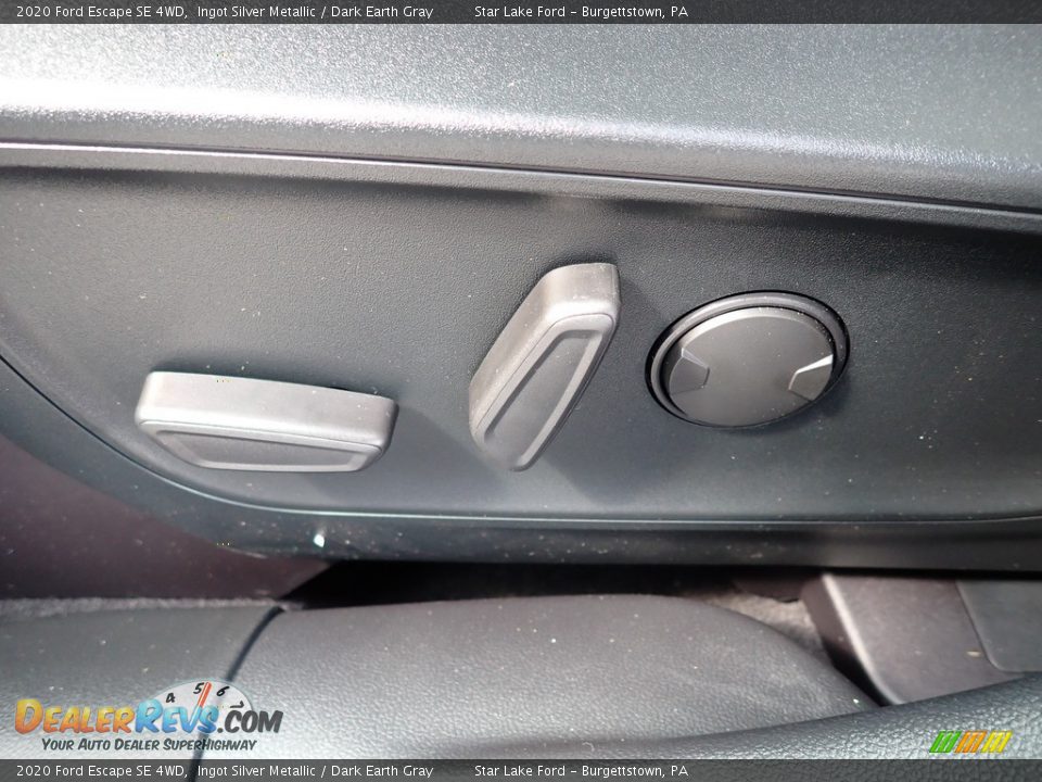 2020 Ford Escape SE 4WD Ingot Silver Metallic / Dark Earth Gray Photo #15