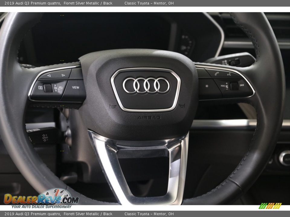 2019 Audi Q3 Premium quattro Steering Wheel Photo #8