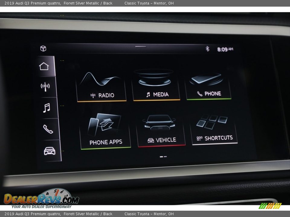 2019 Audi Q3 Premium quattro Florett Silver Metallic / Black Photo #13