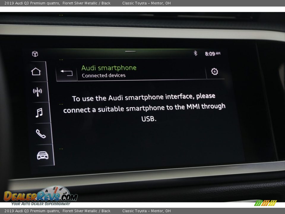 2019 Audi Q3 Premium quattro Florett Silver Metallic / Black Photo #16