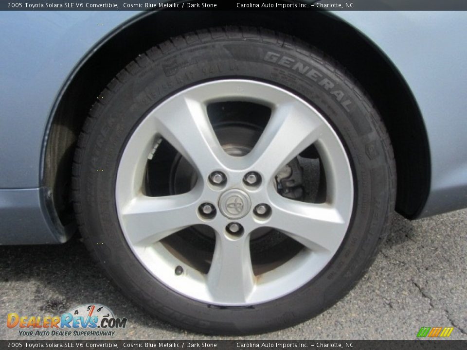 2005 Toyota Solara SLE V6 Convertible Wheel Photo #26