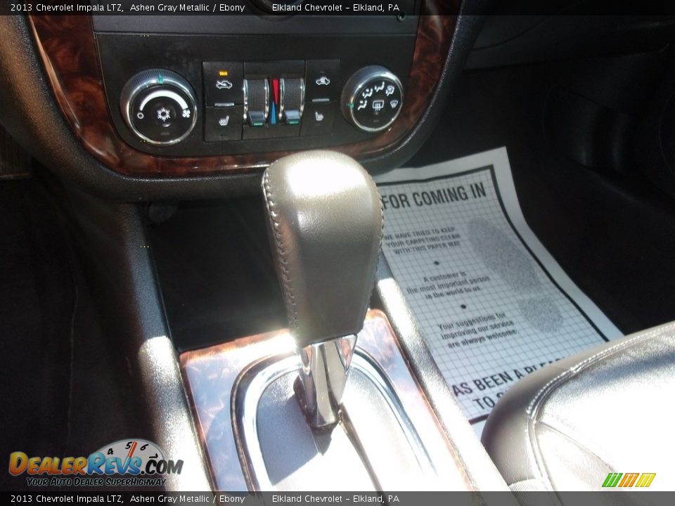 2013 Chevrolet Impala LTZ Ashen Gray Metallic / Ebony Photo #18